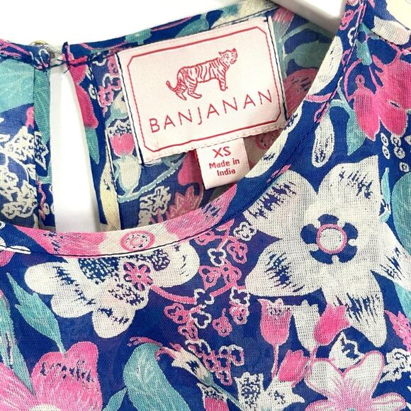 Banjanan Iris Smocked Floral-Print Maxi Dress - Picture 5 of 12